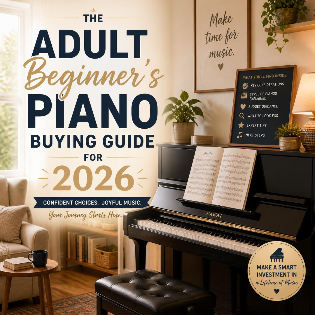 The Adult Beginner's Piano Buying Guide for 2026: What You Actually Need, and What You Don't