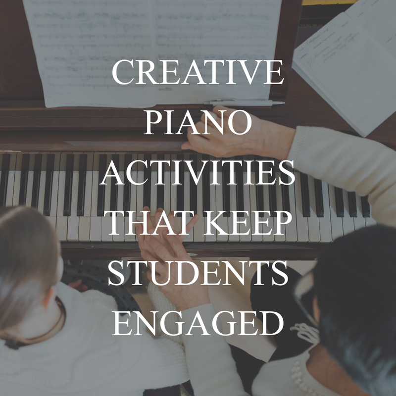 Creative Piano Activities That Keep Students Engaged