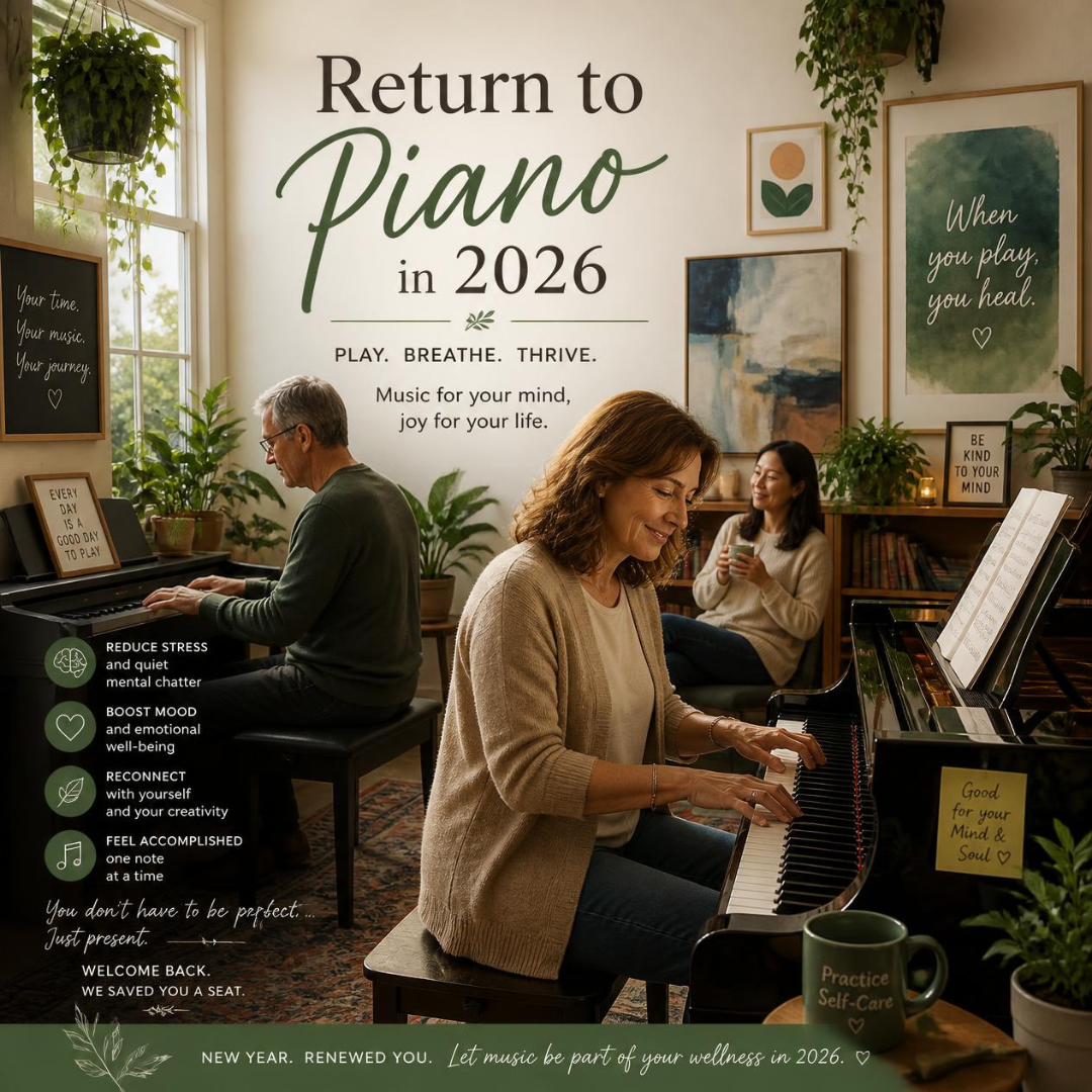 Why Adults Are Coming Back to the Piano in 2026 — and What the Numbers Say About This Wellness Trend